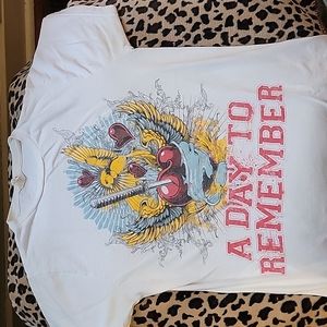 Vintage A Day to Remember Tshirt 2008 Size Small Slimfit